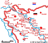 Karte Niederrhein